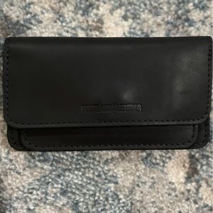 Portland Leather Goods, Lily Wristlet, Black AP